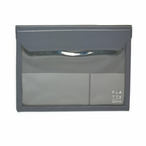 Rubber Organizer Pouch Dark Gray